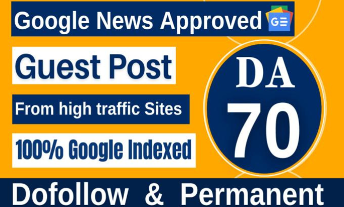I will guest post on da 55+ google news site with SEO dofollow link, Techbullion.com
